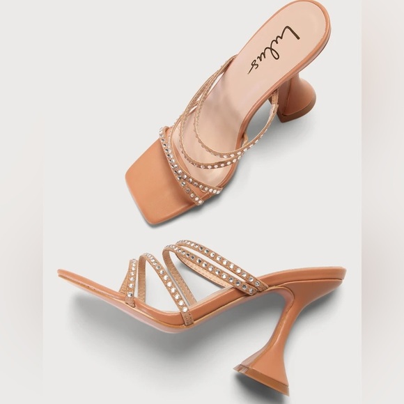 Lulus Carlotta Strappy Heeled Sandals - Picture 1 of 5